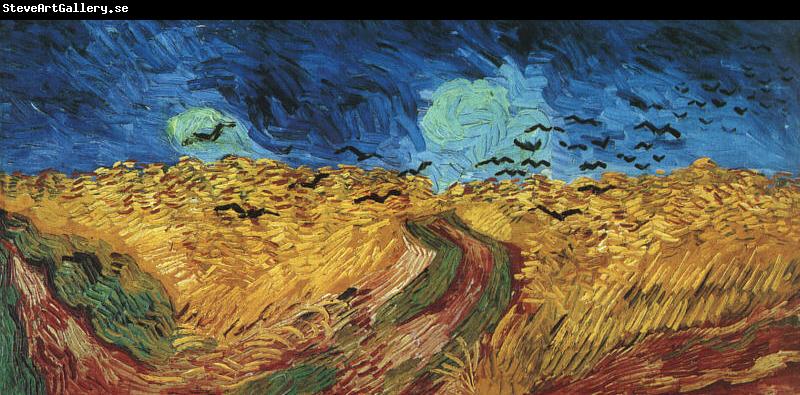 Vincent Van Gogh Wheatfield With Crows